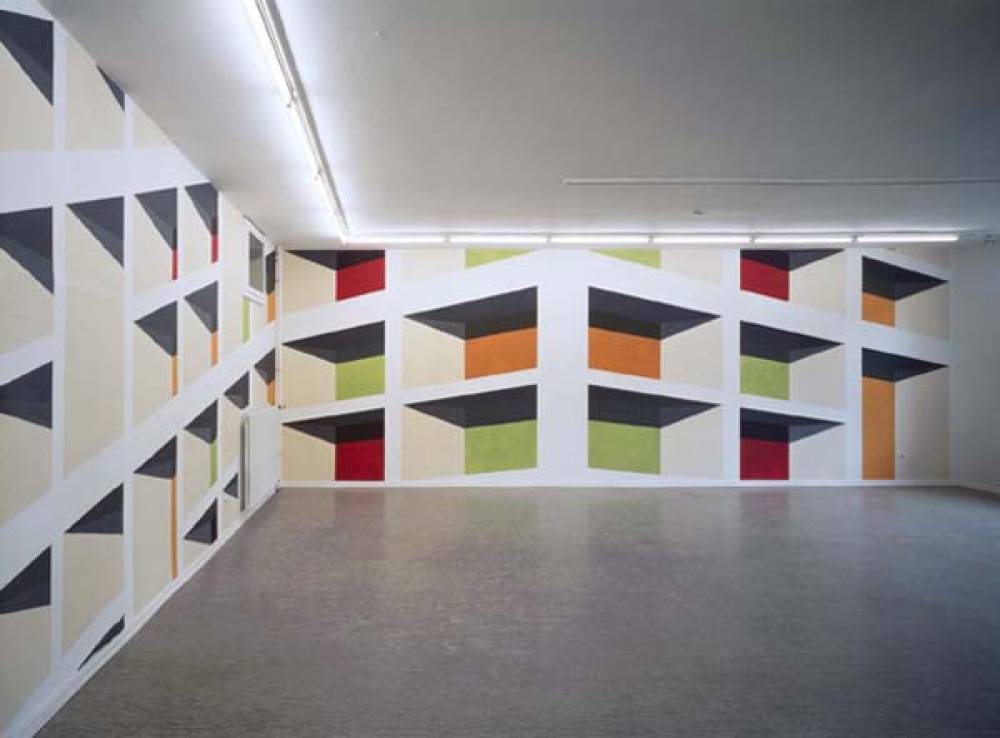 timonisch / acryl-wall 320cm x 2000cm  kuenstlerhaus dortmund